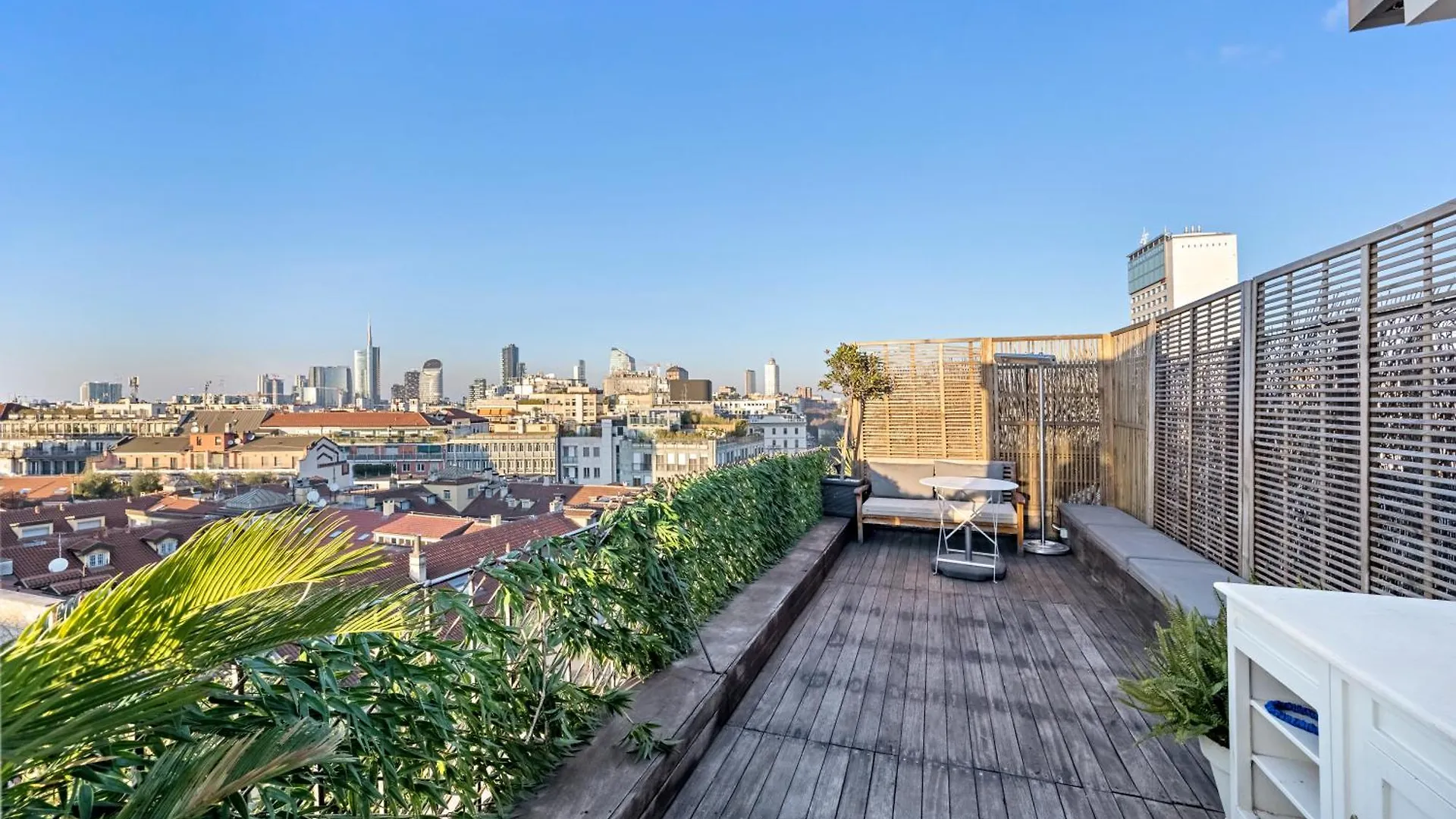 Luxury Penthouse With Jacuzzi & 360 View Rooftop Milano Lejlighed